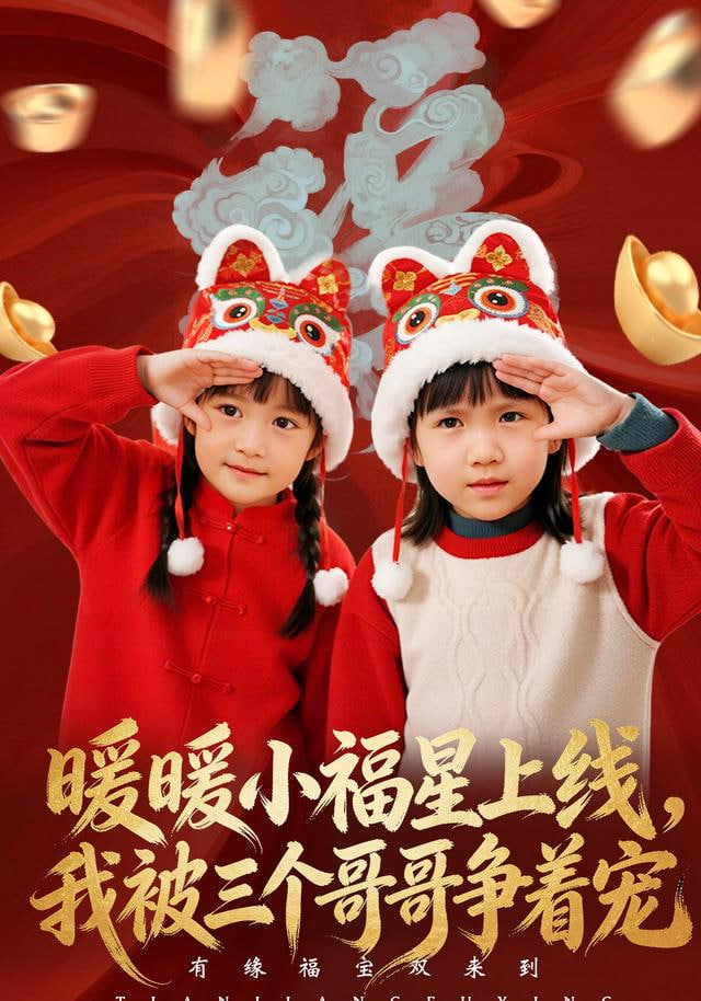 暖暖小福星上线，我被三个哥哥争着宠