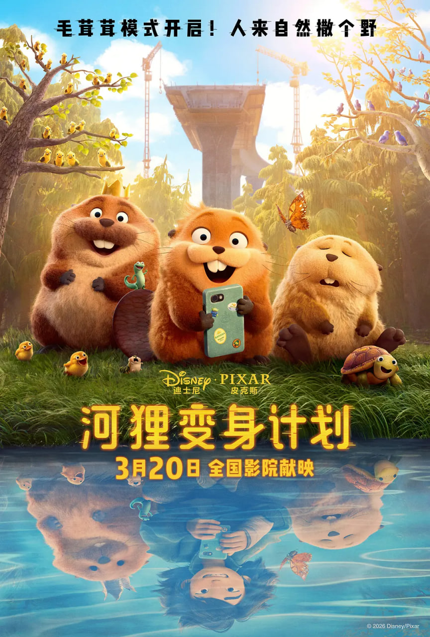 河狸变身计划 国语版电影
