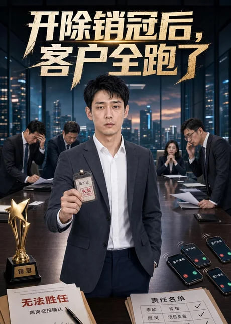 开除销冠后，客户全跑了
