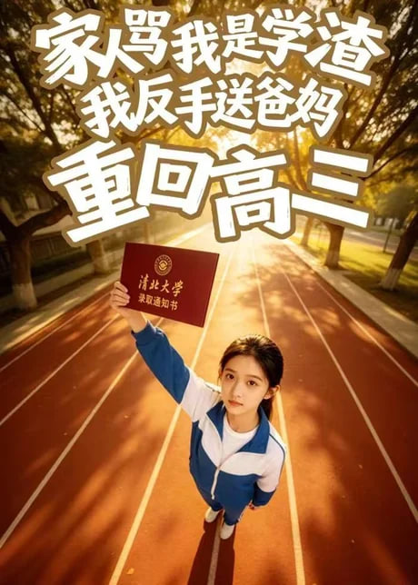 家人骂我是学渣，我反手送爸妈重回高三