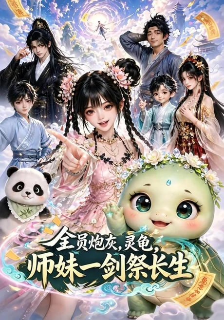全员炮灰，灵龟师妹一剑祭长生