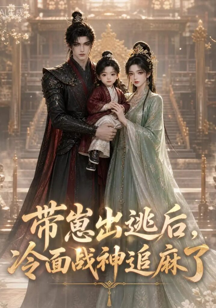 带崽出逃后，冷面战神追麻了