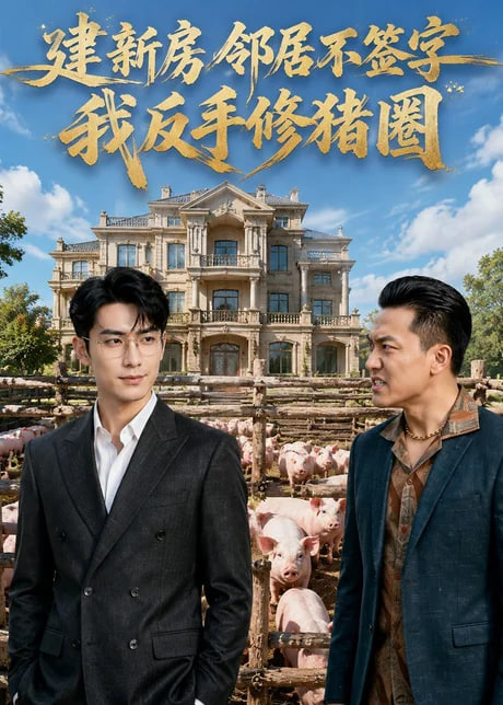 建新房邻居不签字，我反手修猪圈