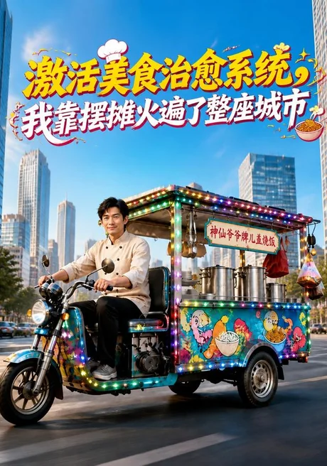 激活美食治愈系统，我靠摆摊火遍了整座城市